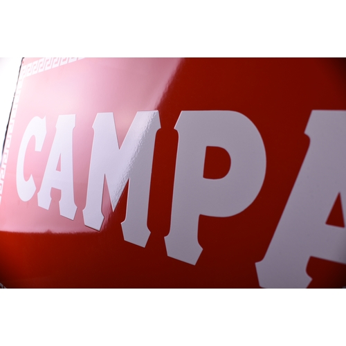 7 - CAMPARI soda 1000x500

HUGE! ENAMEL! SIGN!
Garage sign, outdoor use
UV-stable/color-stable
Dealer si... 