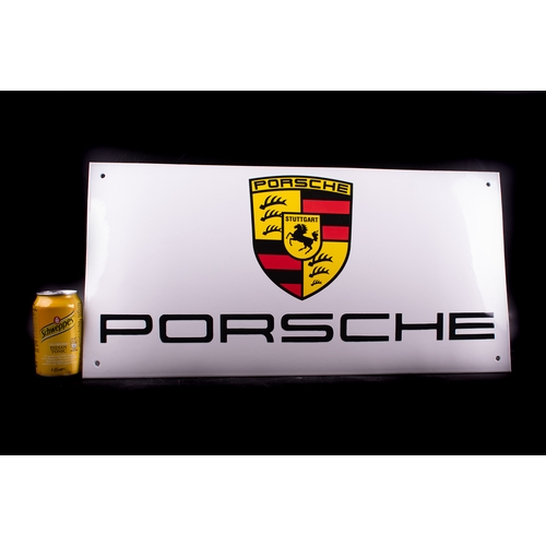 9 - PORSHE 

HUGE! ENAMEL! SIGN!
Garage sign, outdoor use
UV-stable/color-stable
Dealer sign.

Lasts a l... 