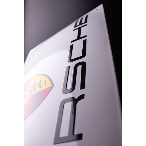 9 - PORSHE 

HUGE! ENAMEL! SIGN!
Garage sign, outdoor use
UV-stable/color-stable
Dealer sign.

Lasts a l... 