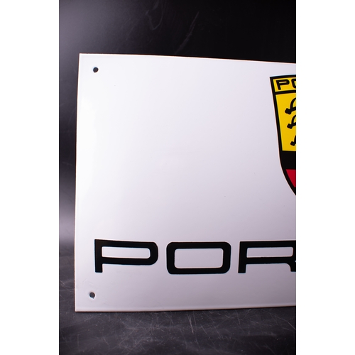 9 - PORSHE 

HUGE! ENAMEL! SIGN!
Garage sign, outdoor use
UV-stable/color-stable
Dealer sign.

Lasts a l... 