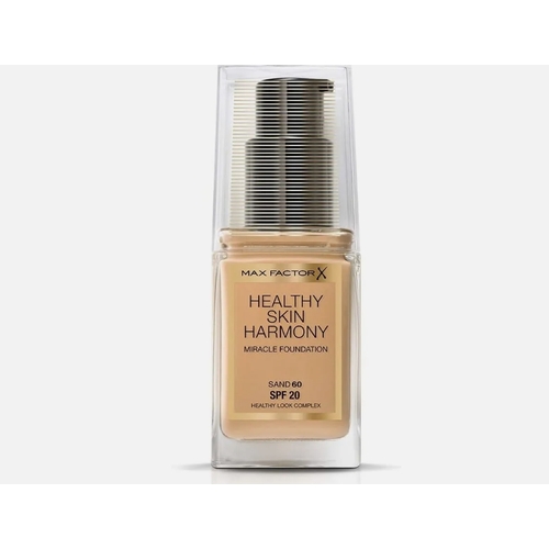 33 - 3 x Max Factor Healthy Skin Harmony Foundation | Sand 60 | RRP £55 | 30ml