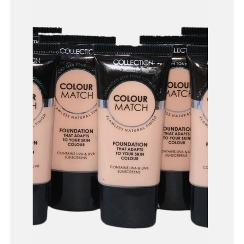 36 - 3 x Collection Colour Match Foundation Tubes | Porcelain | RRP £9 | each