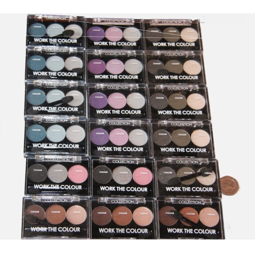 29 - 18 x Collection Work the Colour Trio Eyeshadow



The mix may vary slightly but in the mix we photog... 