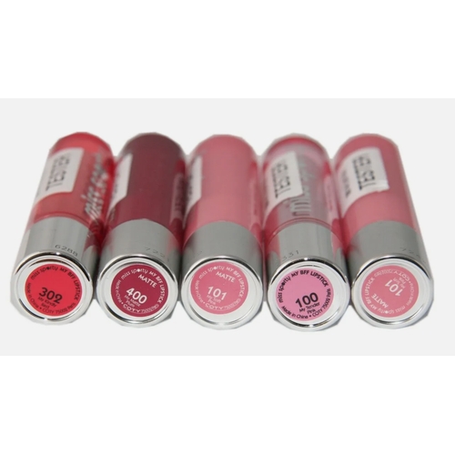 60 - 14 x Miss Sporty My BFF Lipsticks 



Luminous shiny finish

Optimal coverage in one stroke

Creamy ... 