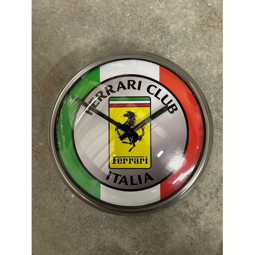 100 - Ferrari clock
FULLY WORKING PEACE OF ART