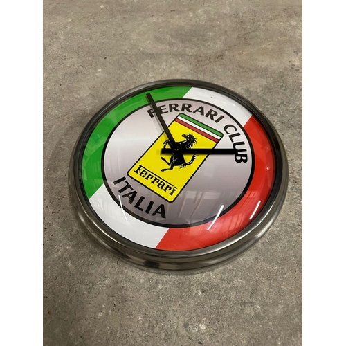 100 - Ferrari clock
FULLY WORKING PEACE OF ART