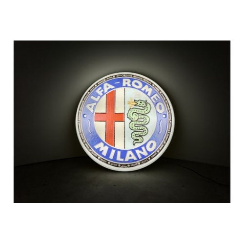 355 - ALFA ROMEO MILANO SIGN