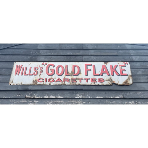 311 - wills Gold Flake Cigarettes Sign