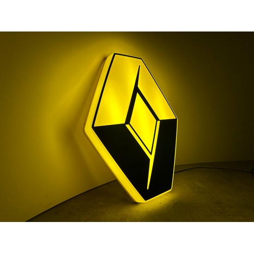 69 - Renault - sign illuminated
Description:
Renault - 42cm x 53cm


illuminated adapted to any country