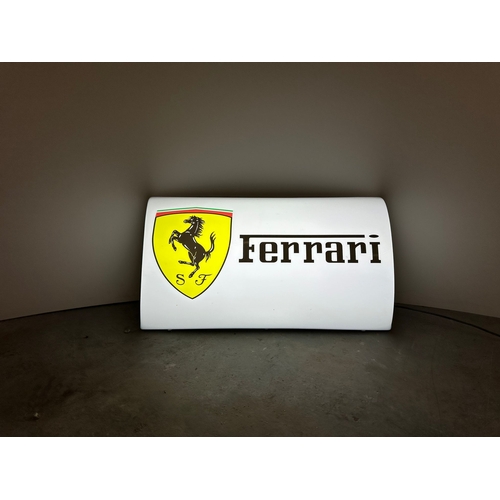 71 - Ferrari sign is fully working
Description:
Ferrari (white)  - 49cm x 27cm x 12.5cm

fully working il... 