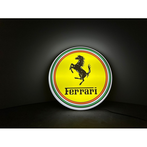 72 - Ferrari fully working illuminated adapted to any country
Description:
Ferrari (round) - 43cm
fully w... 