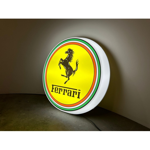 72 - Ferrari fully working illuminated adapted to any country
Description:
Ferrari (round) - 43cm
fully w... 