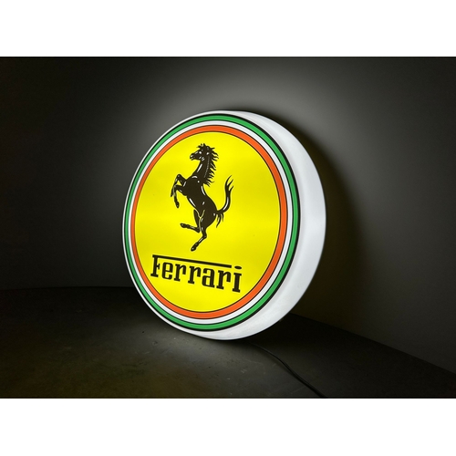 72 - Ferrari fully working illuminated adapted to any country
Description:
Ferrari (round) - 43cm
fully w... 