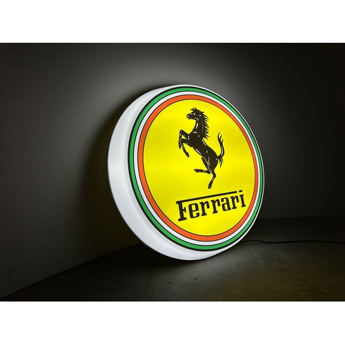 72 - Ferrari fully working illuminated adapted to any country
Description:
Ferrari (round) - 43cm
fully w... 