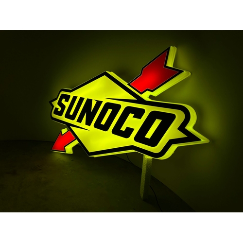 73 - Sunoco illuminated sign
Description:
Sunoco - 100cm x 63cm x 6cm car