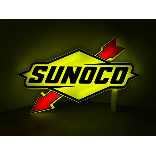 73 - Sunoco illuminated sign
Description:
Sunoco - 100cm x 63cm x 6cm car