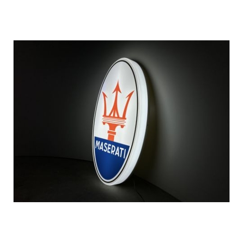 77 - MASERATI ILLUMINATED SIGN
Description:
MASERATI ILLUMINATED SIGN LED

MASERATI ILLUMINATED SIGN LED ... 