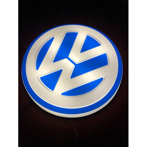 78 - VW illuminated sign
Description:
VW illuminated sign  fully working