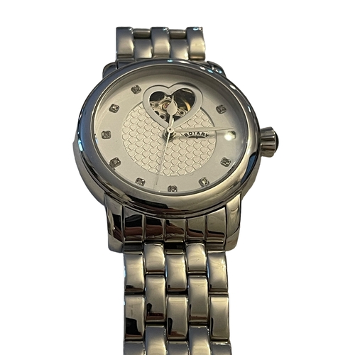 88 - Ladies Rotary Automatic stainless steel watch 
this is a return from main agent