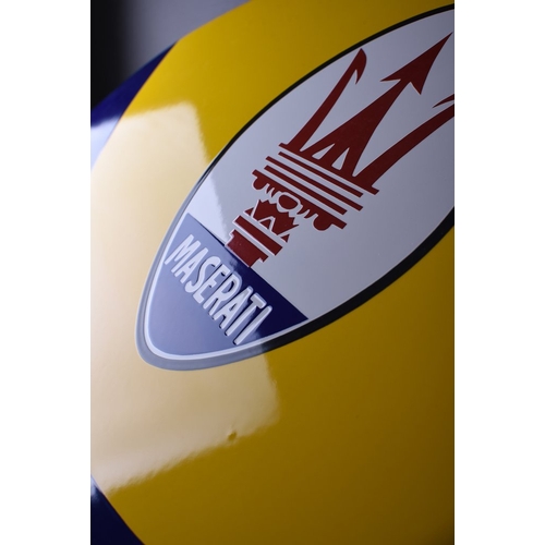 118 - Sign - Maserati - XXL MASERATI emblem/logo - 780mm
The sign is put into the 800•C oven with every co... 