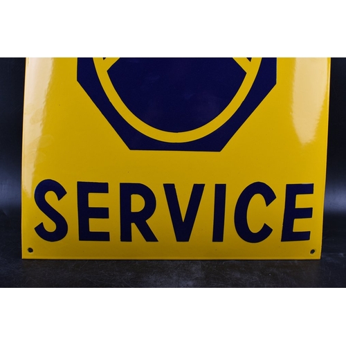 120 - Sign - Citroën - Citroen service; beautiful enamel sign of great quality

The sign is put into the 8... 