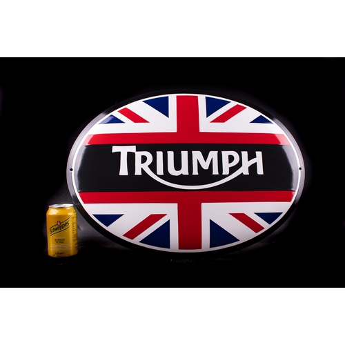 106 - Triumph sign, plaque emaille, emailschilder

!this is the exact photo of the product you will get!

... 