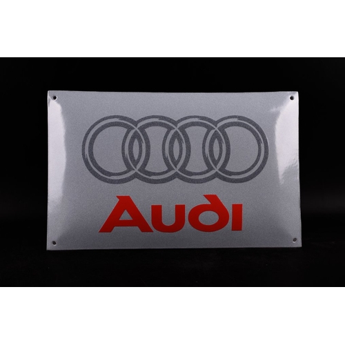 127 - AUDI logo - beautiful strong relief

great colors and imense presence on the wall

Nice EnamelSignat... 