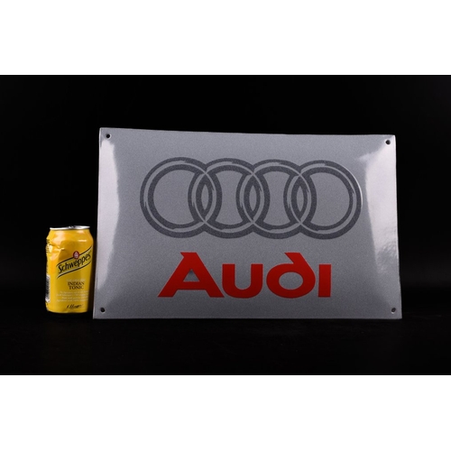 127 - AUDI logo - beautiful strong relief

great colors and imense presence on the wall

Nice EnamelSignat... 