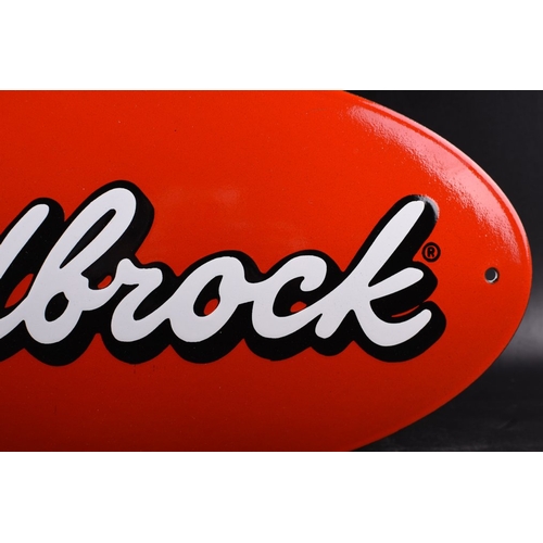 129 - Edelbrock- beautiful strong relief; handmade

Americas finest performance parts!

Edelbrock oval log... 