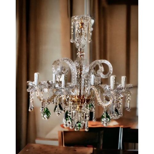 372 - slc Illumina - MG - Chandelier - 6L Grapes - Mariateresa crystal
Original crystal chandelier with bu... 