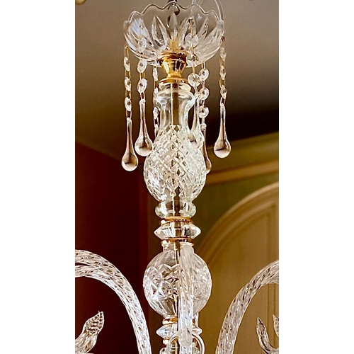 372 - slc Illumina - MG - Chandelier - 6L Grapes - Mariateresa crystal
Original crystal chandelier with bu... 