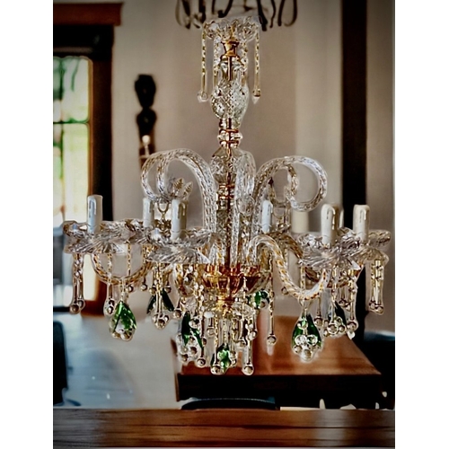 372 - slc Illumina - MG - Chandelier - 6L Grapes - Mariateresa crystal
Original crystal chandelier with bu... 