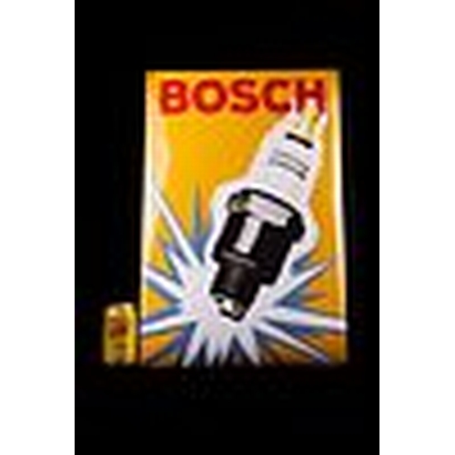 408 - Bosch Yellow Enamel Sign