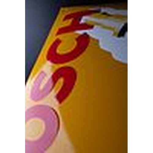 408 - Bosch Yellow Enamel Sign