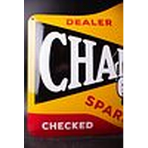 411 - Champion Spark Plugs Enamel Sign