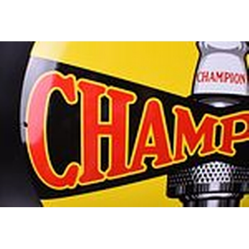 413 - Champion Allstate Enamel Sign