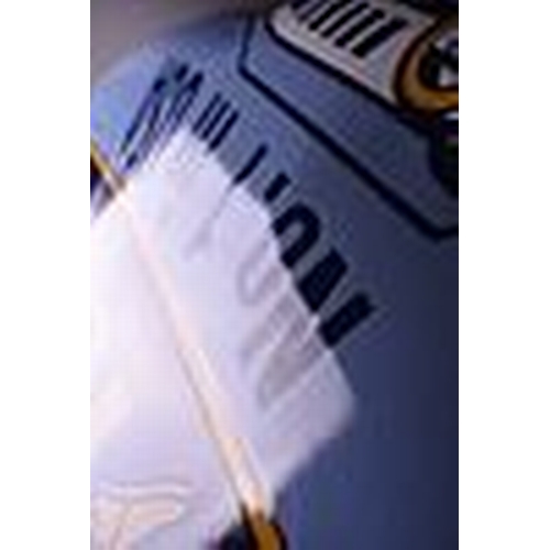 415 - Goodyear Blimp Airship Enamel Sign