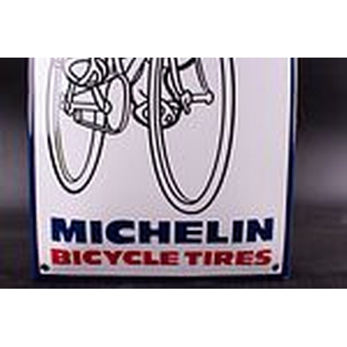 416 - Michelin Bicycle Enamel Sign