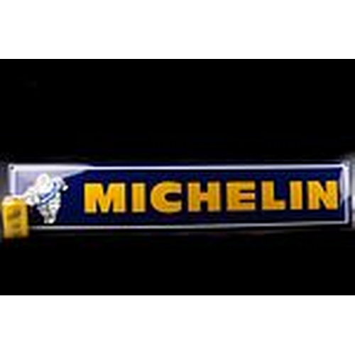 420 - Michelin Emblem Blue Enamel Sign