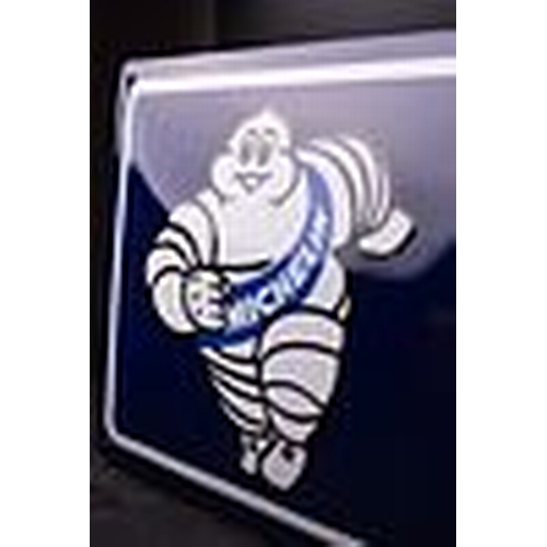 420 - Michelin Emblem Blue Enamel Sign