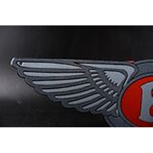 423 - Bentley Wings Enamel Sign