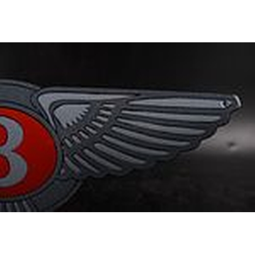 423 - Bentley Wings Enamel Sign