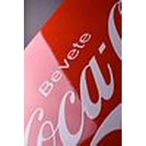 427 - COCA Cola Vintage Box Italian Enamel Sign