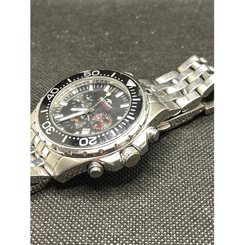 16 - Rotary working  Quartz  Watch chronograph diver watch 