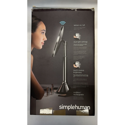 340 - Lot 70 - Simplehuman sensor mirror