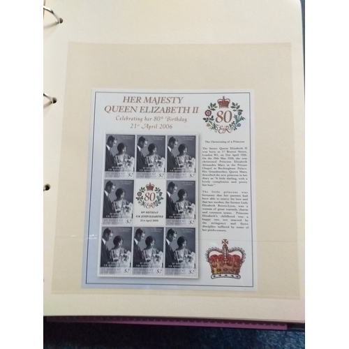 103 - 3 albums -1st housing a Westminster History of the Monarchy Stamp and Commemorative Cover collection... 