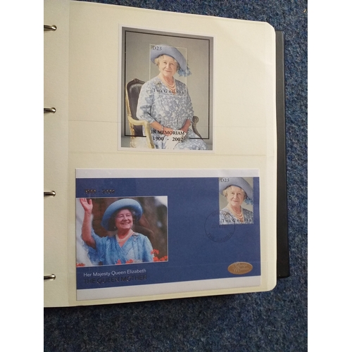 103 - 3 albums -1st housing a Westminster History of the Monarchy Stamp and Commemorative Cover collection... 