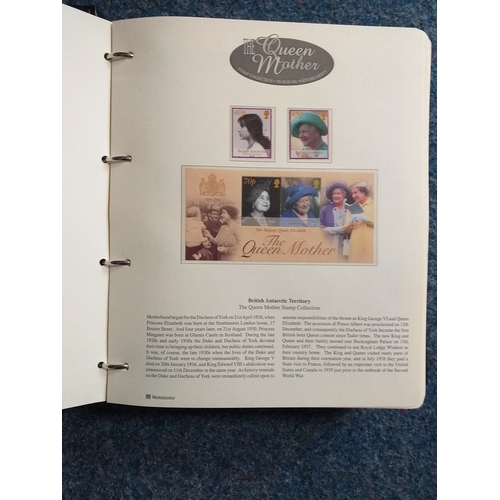 103 - 3 albums -1st housing a Westminster History of the Monarchy Stamp and Commemorative Cover collection... 