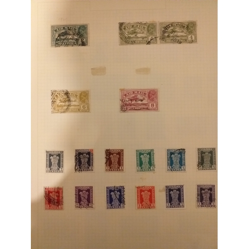 219 - India - early to 1970's, with some nice QV postmarks (Rangoon, Wellesley Street and the obligatory K... 