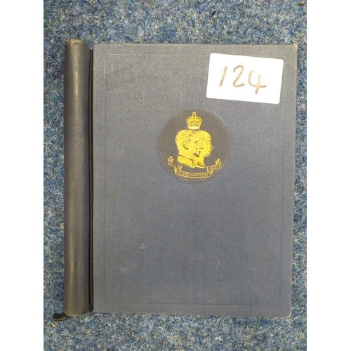 124 - SG 1937 Coronation Album, complete mint sets Cat £200+ (2021) selling on  the net at £140-£150.  Als... 